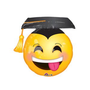 Get Set Foil Novelty Balloons 0023 Graduation Emoji.jpg