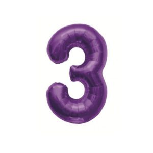 Get Set Foil Number Balloons 0057 3 Purple.jpg