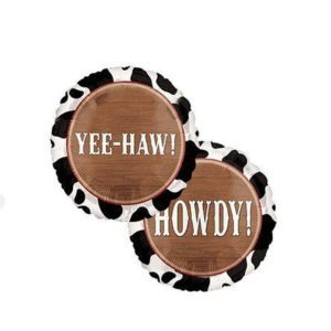 Get Set Foil Specialty Balloons 0004 Yeehaw Howdy Round.jpg