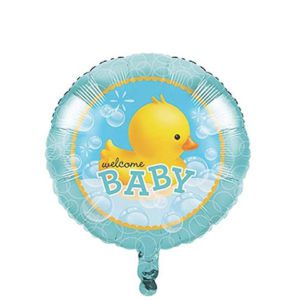 Get Set Foil Specialty Balloons 0008 Welcome Baby Duck Round.jpg