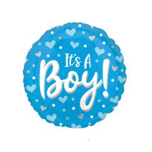 Get Set Foil Specialty Balloons 0081 Its A Boy Round.jpg