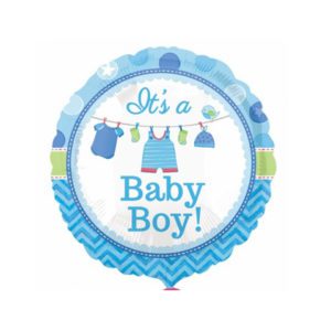 Get Set Foil Specialty Balloons 0083 Its A Baby Boy Round.jpg