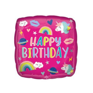 Get Set Foil Specialty Balloons 0104 Birthday Hot Pink Square.jpg