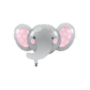 Get Set Foil Specialty Balloons 0121 Elephant Pink.jpg