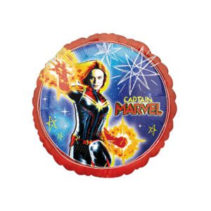 Get Set Foil Specialty Balloons 0138 Capt Marvel Round.jpg