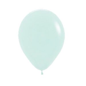 Get Set Solid Colour Balloons 0012 Round Matte Pastel Green 1.jpg