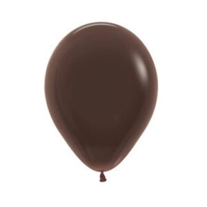 Get Set Solid Colour Balloons 0050 Latex Fashion Chocolate 1.jpg
