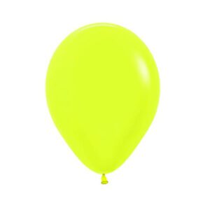 Get Set Solid Colour Balloons 0052 Latex Neon Yellow 1.jpg