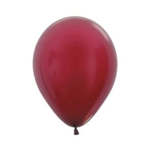 Get Set Solid Colour Balloons 0067 Latex Metallic Burgundy 1.jpg