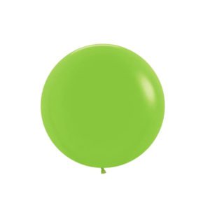 Get Set Solid Colour Balloons Round Lime Green.jpg