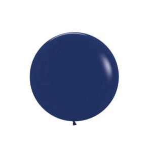 Get Set Solid Colour Balloons Round Navy Blue.jpg