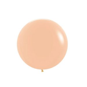 Get Set Solid Colour Balloons Round Peach Blush.jpg