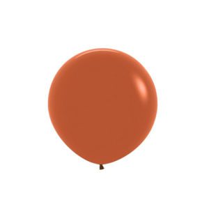 Get Set Solid Colour Balloons Round Terracotta.jpg