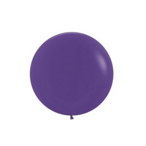 Get Set Solid Colour Balloons Round Violet.jpg