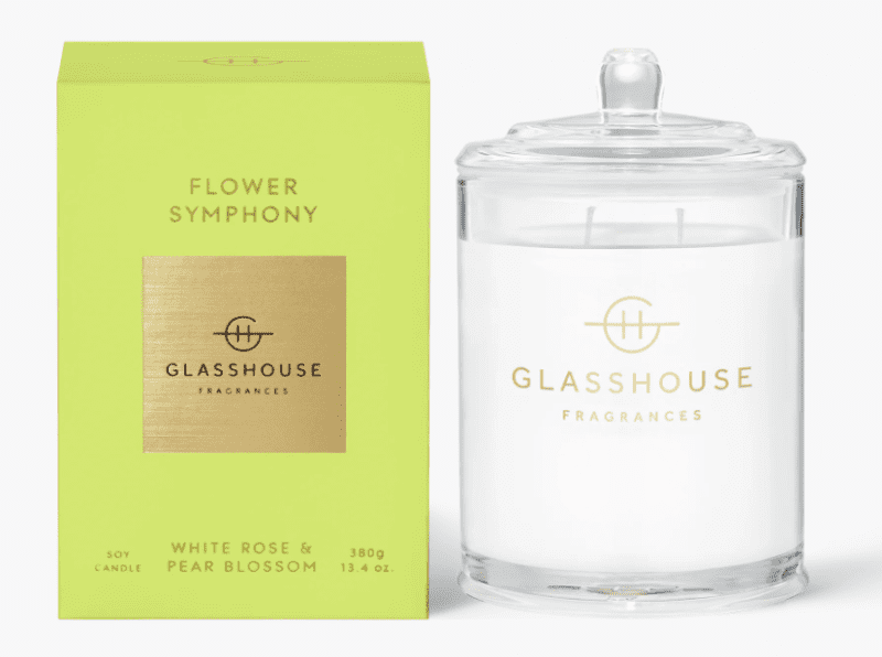 Glasshouse Candle Flower Symphony 380g GetSet